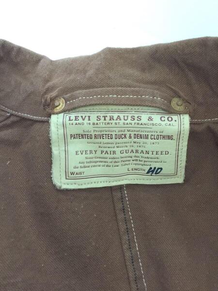 Levi's(リーバイス) / ダックハンターコート/1853年復刻/右袖ヤケ有
