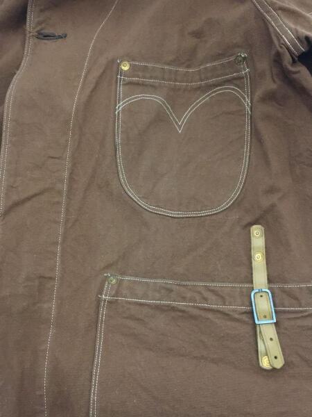 Levi's(リーバイス) / ダックハンターコート/1853年復刻/右袖ヤケ有