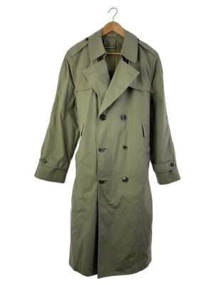US.ARMY / トレンチコート/M/コットン/KHK/無地/55-0-1650-255 US.ARMY(ユーエスアーミー) / トレンチコート/M/コットン/KHK/無地/55