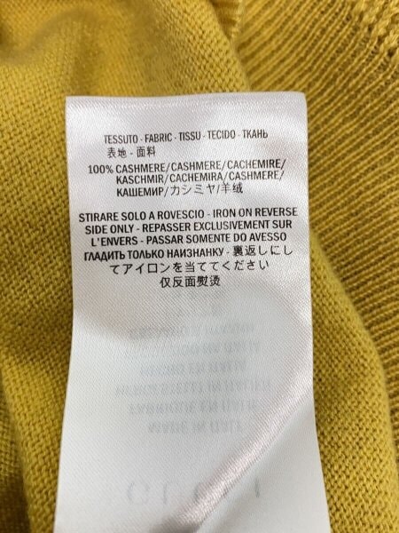 GUCCI(グッチ) / ニット・セーター(薄手)/L/カシミア/YLW/369063