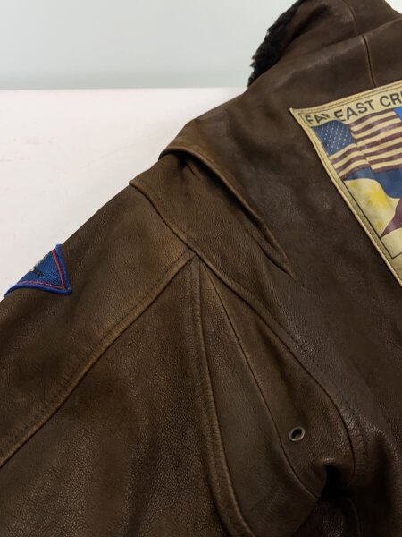 AVIREX(アヴィレックス) / フライトジャケット/XL/山羊革/BRW | 古着の