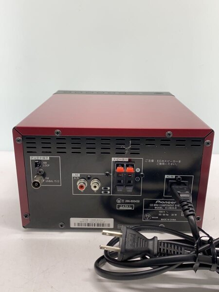Pioneer(パイオニア) / ミニコンポ X-CM35-R [レッド] | 中古品の販売