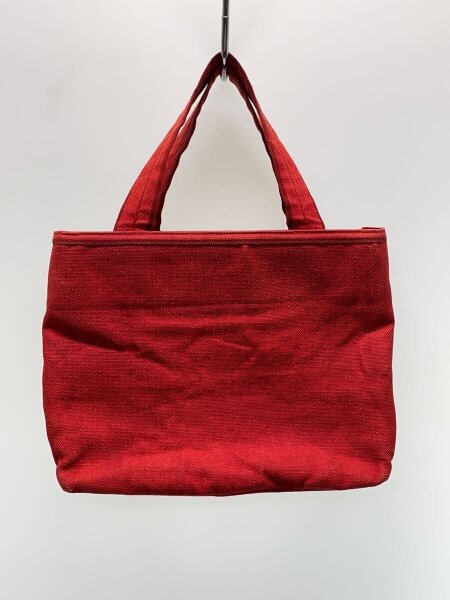 co-co-! プラダPRADA 肩掛けトートバッグ 赤 正規品 PRADA(プラダ) / トートバッグ/キャンバス/RED/無地// | 中古品の販売