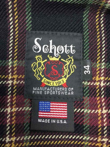Schott(ショット) / 767US D-PKT VARSITYJACKET/スタジャン/34/ウール 