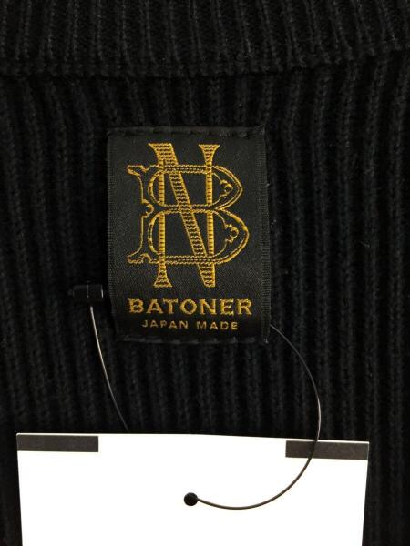 BATONER(バトナー) / 両畦ラップカーディガン/両畦ノーボタン