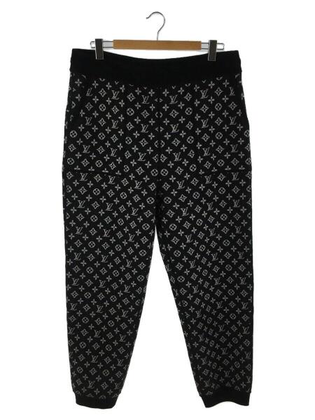LOUIS VUITTON(ルイヴィトン) / ボトム/XXL/ウール/ブラック/総柄  