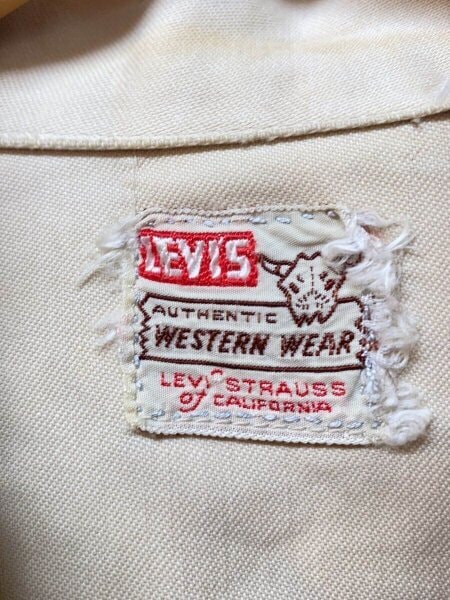 Levi's(リーバイス) / 50s/Short Horn/ショートホーン/Cotton Satin