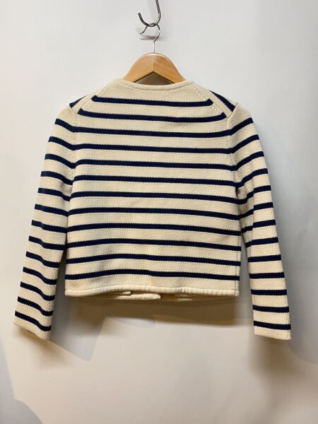 Theory ウェーバリー コットン ストライプ ジャケット　24SS theory(セオリー) / 24SS/WAVERLY COTTON STRIPE JACKET/ニット