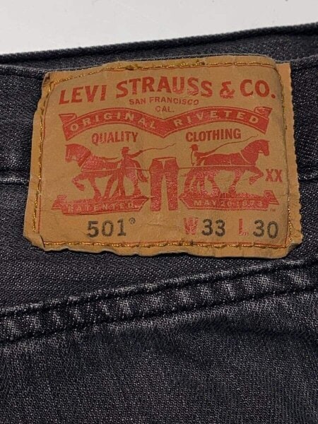 Levi's(リーバイス) / 00s/501/メキシコ製/ブラックデニム/ストレート