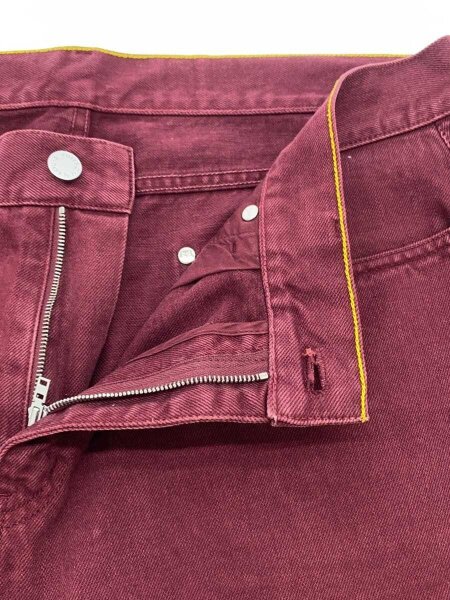 LOUIS VUITTON / モノグラムパッチ/カラーデニム5ポケットパンツ/フランス製/38/コットン/HAD60WDK8 LOUIS VUITTON(ルイヴィトン) / モノグラムパッチ/カラーデニム5