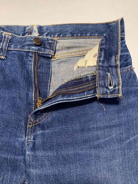 Levi's(リーバイス) / 70s/805/BIG E/不均等V/42TALON/脇割/ボタン裏8