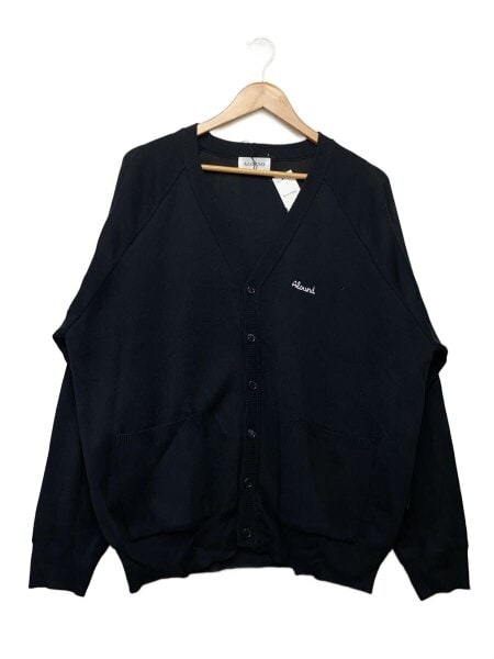 ALOUND(アラウンド) / 25SS/CITY BOX CARDIGAN ALOUND LOGO/L/アクリル 