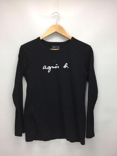 agnes b.(アニエスベー) / ロゴカットソー/長袖Tシャツ/2/コットン 