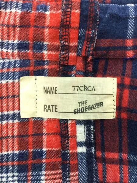 77circa(ナナナナサーカ) / 長袖シャツ/コットン/レッド/チェック