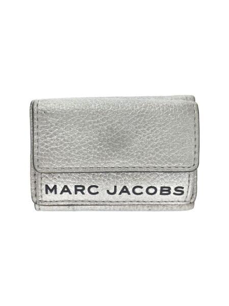 MARC JACOBS(マークジェイコブス) / 3つ折り財布/レザー/シルバー 