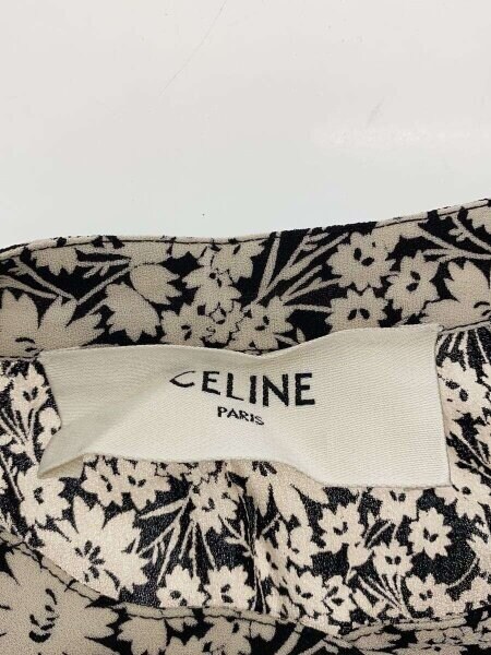 CELINE(セリーヌ) / 長袖ワンピース/ドレス/42/レーヨン/花柄