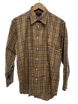 BURBERRY GOLF(バーバリーゴルフ) / ポロシャツ/M/コットン/YLW