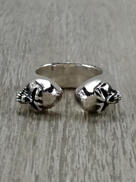 THIRTEEN DESIGNS(サーティーンデザインズ) / DOUBLE MAD FACE RING 