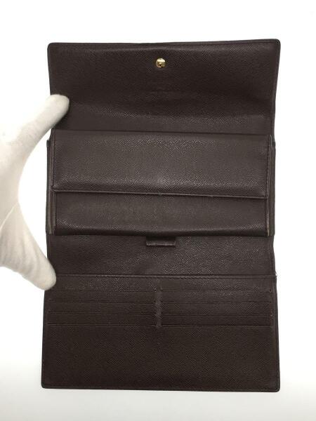 LOUIS VUITTON / ポルト・トレゾール・インターナショナル_ダミエ・エベヌ_BRW/PVC/BRW/メンズ LOUIS VUITTON(ルイヴィトン) / ポルト・トレゾールインターナショナル