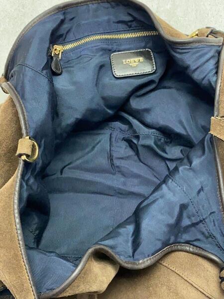 LOEWE(ロエベ) / カリエ/ショルダーバッグ/スウェード/BRW | 中古品の 