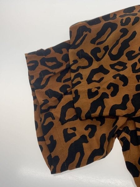 WACKO MARIA(ワコマリア) / 半袖開襟シャツ/S/レーヨン/BRW/レオパード