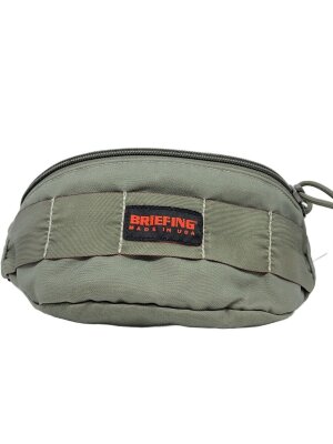 BRIEFING(ブリーフィング) / ウエストバッグ/ナイロン/KHK/カモフラ