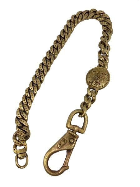calee ウォレットチェーン　真鍮 ファッション小物 キャリー CALEE ウォレットチェーン BRASS