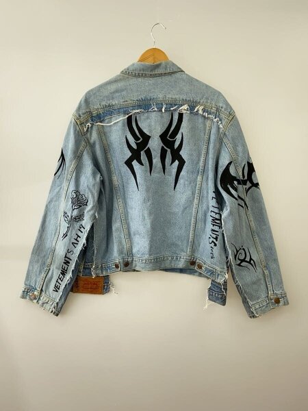 ヴェトモン vetments VETEMENTS(ヴェトモン) / TRIBAL DENIM JACKET/XS/デニム/IDG// | 古着
