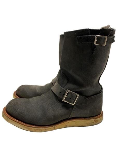 レッドウイング ビームス スエード エンジニアブーツ ブラック 27.5㎝ レッドウィング スエード エンジニアブーツ 27.5 レッドウイング