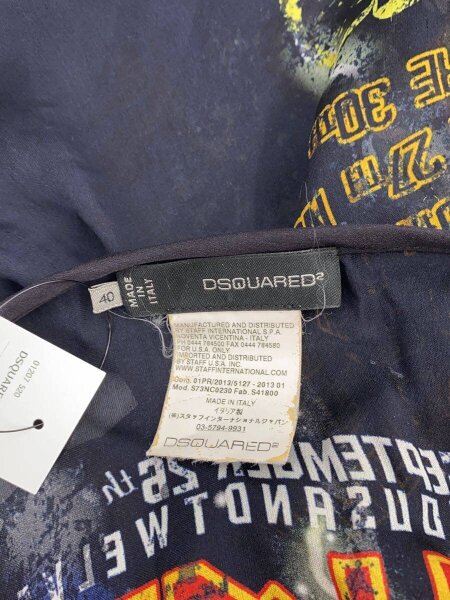 DSQUARED2(ディースクエアード) / WORLD TOUR TEE/シアーTシャツ/40