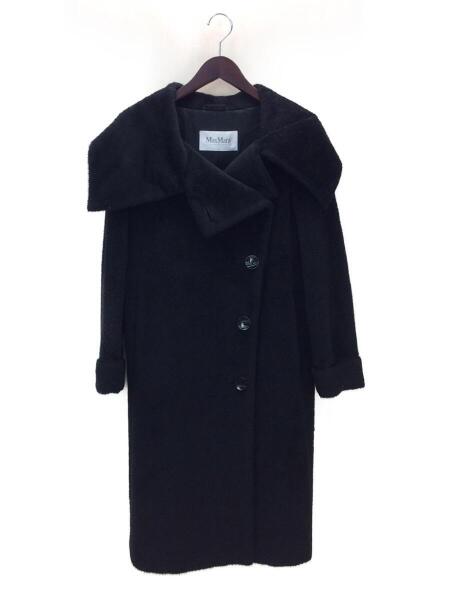 MAX MARA(マックスマーラ) / コート/36/アルパカ/BLK/無地/ステゥ 