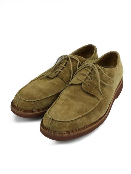 Paraboot(パラブーツ) / ドレスシューズ/UK8.5/BEG/スウェード/Vチップ 