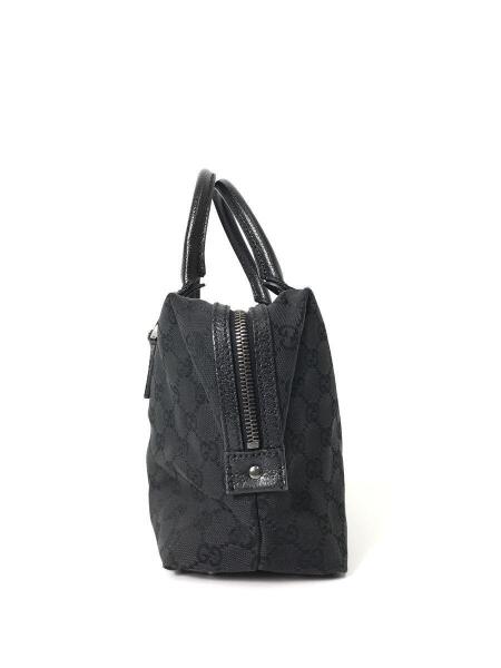 GUCCI(グッチ) / ボストンバッグ_GGキャンバス/キャンバス/ブラック 