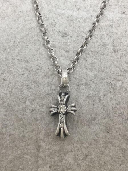 CHROME HEARTS(クロムハーツ) / CRS BBYFAT P/DMND NECKCHAIN R18 
