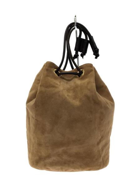 極美品 チンクアンタ ムートン レザー 巾着 ドローストリング 極美品 チンクアンタ ムートン レザー 巾着 ドローストリング