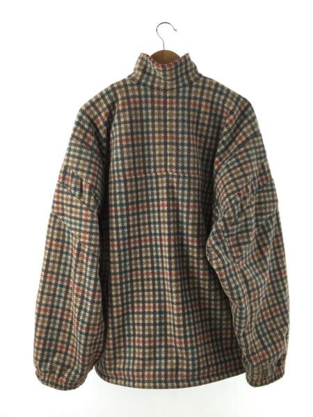 BALENCIAGA(バレンシアガ) / 21AW/チェック ジップアップ フリース 