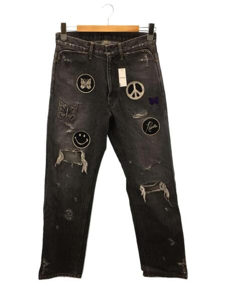 Needles(ニードルズ) / 22SS/DENIM PAPILLON/ボトム/S/コットン/GRY 
