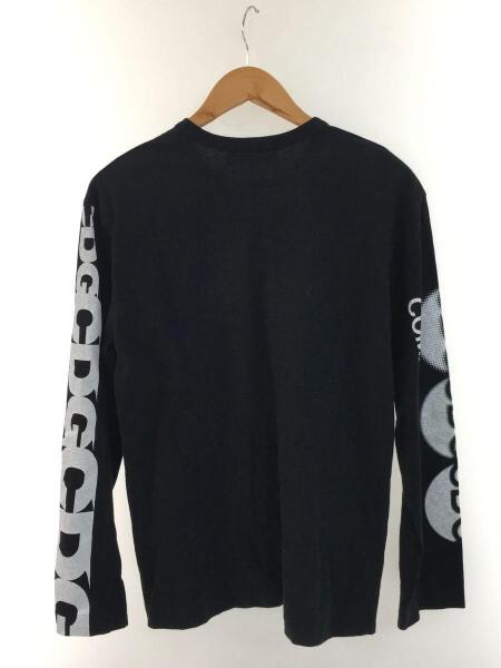 CDGAD2018ロゴスウェットXL黒古着