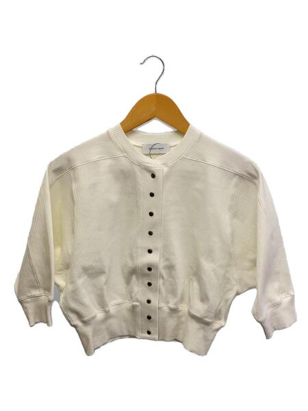 choker rib knit cardigan（チョーカーリブニットカーディガン