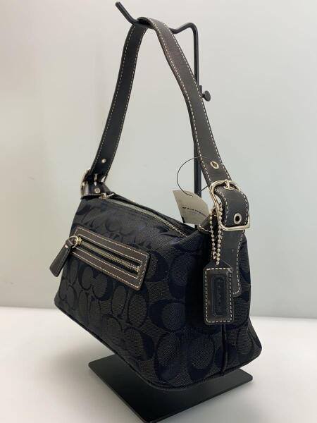 COACH(コーチ) / ハンドバッグ/シグネチャー/キャンバス/BLK/6044
