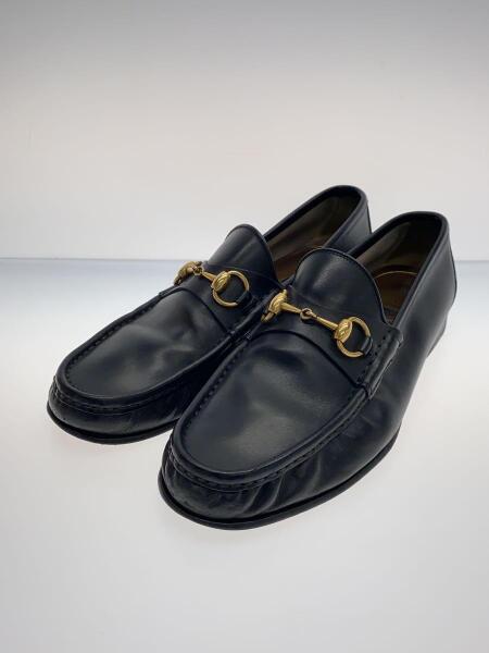 GUCCI(グッチ) / 1953 ホースビットローファー/UK8/BLK/レザー/踵下 