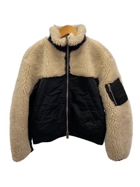 sacai(サカイ) / 23AW/Faux Shearling Nylon Twill Mix Blouson 
