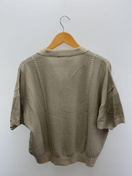 YASHIKI(ヤシキ) / 23SS/Tsubomi Knit Polo/ポロシャツ/コットン/YSK 