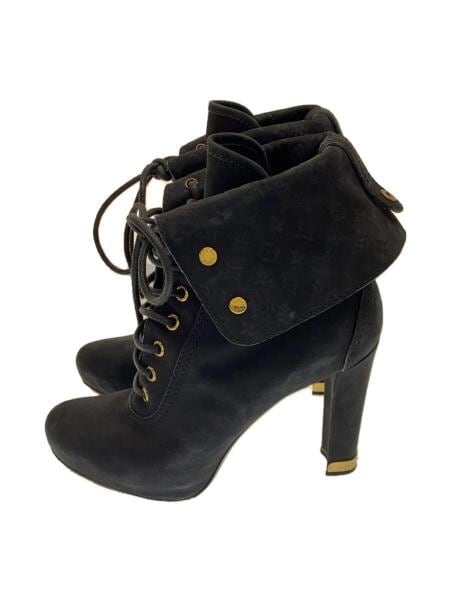 LOUIS VUITTON(ルイヴィトン) / モノグラム/ブーツ/37/BLK/スウェード