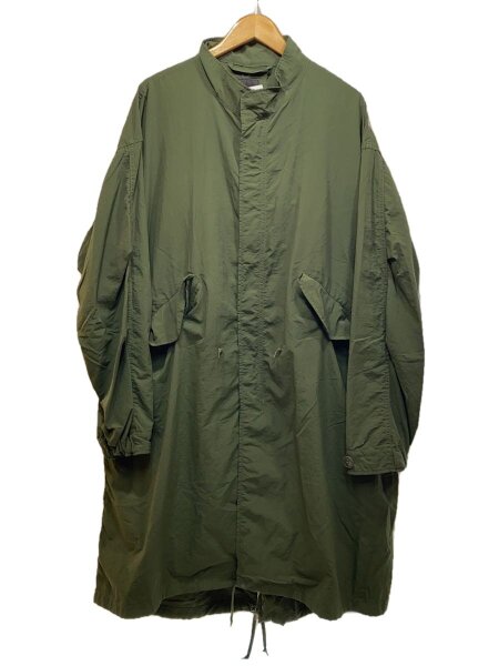 BEAMS(ビームス) / 20SS/M-65 モッズコート/L/ナイロン/GRN/無地/11-19 