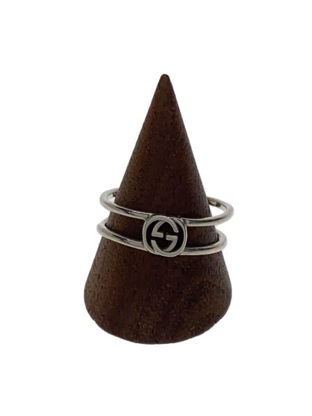 GUCCI(グッチ) / インターロッキングG リング/SV925/20号/SLV/メンズ