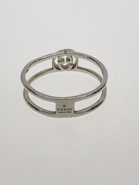 GUCCI 20号 インターロッキングG ヴィンテージ 彫刻 SV925 GUCCI(グッチ) / インターロッキングG リング/SV925/20号/SLV/メンズ