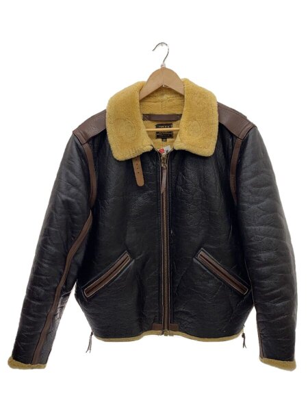 古着屋購入 モルガン B-6 フライトジャケット ムートン レザージャケット36 古着屋購入 モルガン B-6 フライトジャケット ムートン レザージャケット36
