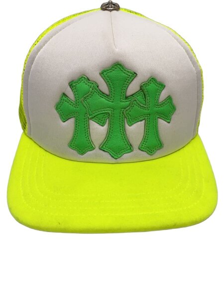 CHROME HEARTS(クロムハーツ) / TRUCKER CAP/3セメタリークロス/レザー 