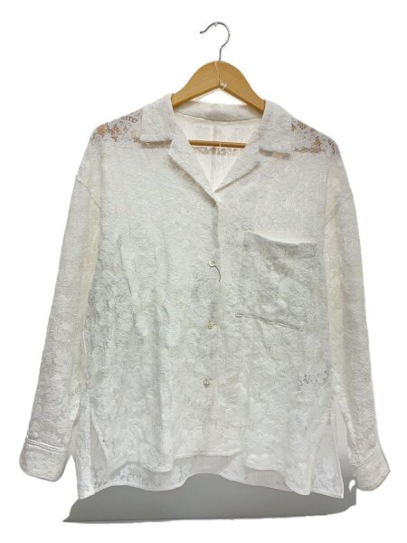 レースオープンカラーシャツ Spick and Span Spick&Span(スピック